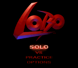 Lobo (Prototype) Title Screen